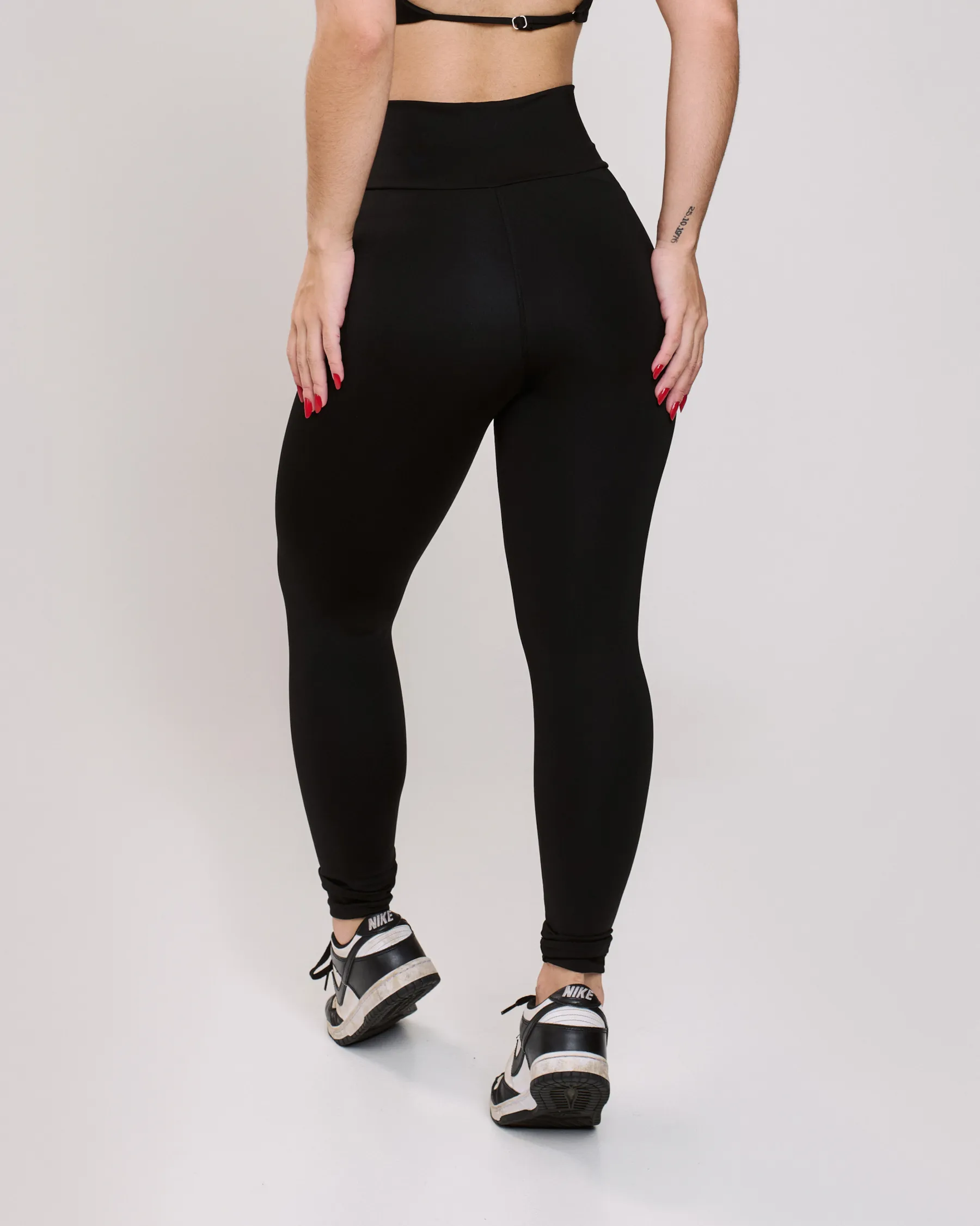 Calça Legging Cós Cruzado Gab Preta