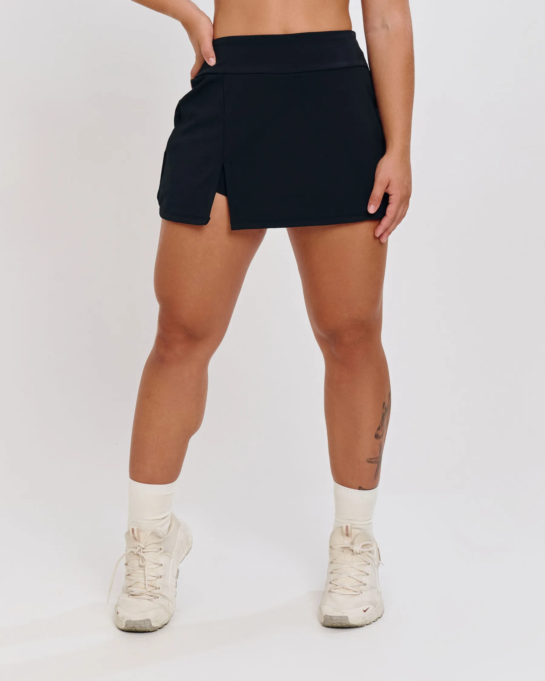 Short Saia Ju Mamute Preto
