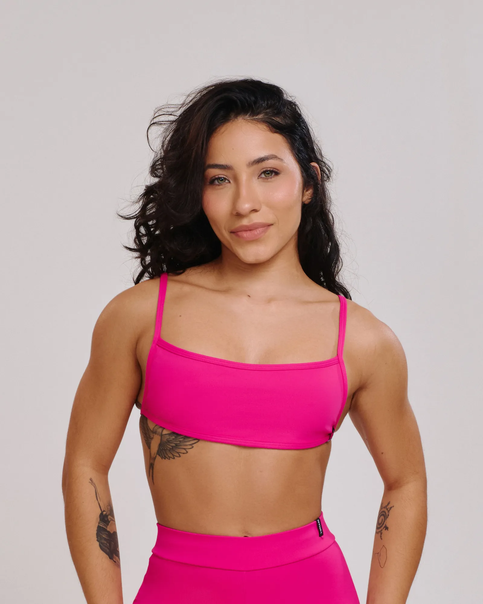 Top Aberto Isa Rosa Pink