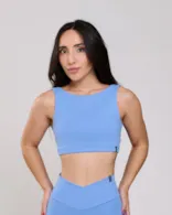 Top Cropped Gab Azul Sky