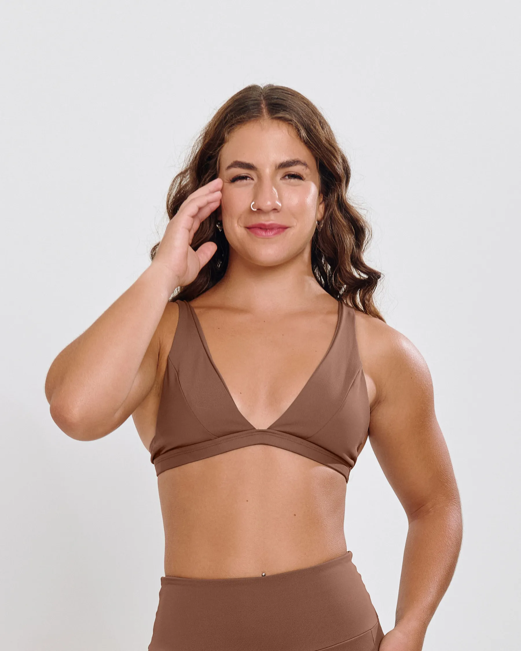 Top Decotado Ju Mamute Cacau