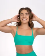 Top Reto Ju Mamute Verde Aqua